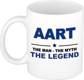 Aart The man, The myth the legend cadeau koffie mok / thee beker 300 ml