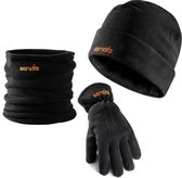 Scruffs Winteruitrusting met o.a Fleecemuts, Nekwarmer en Handschoenen