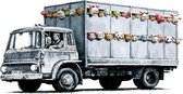BANKSY Meat Truck Canvas Print