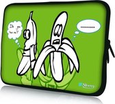 Sleevy 17,3 inch laptophoes 'do you love me?' - laptop sleeve - Sleevy collectie 300+ designs