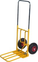 Kongamek steekwagen met opklapbaar draagvlak, draagvermogen 150 kg Geel x x