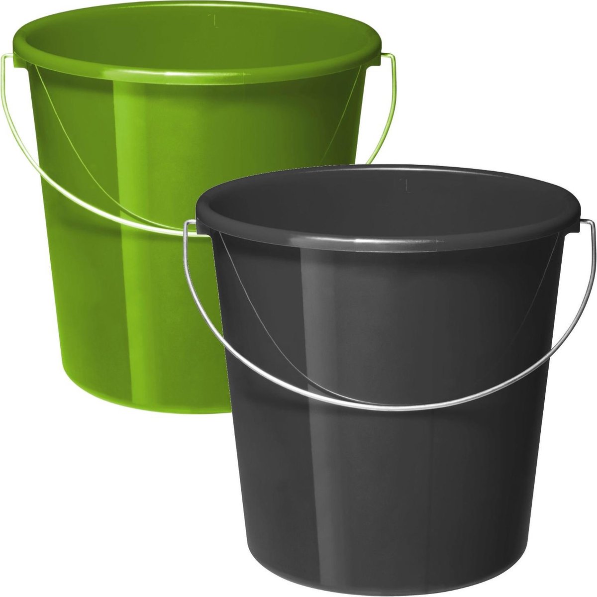 Seau de conteneur Rotho Vert Plastique
