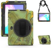 Extreme Backcover Shoulder Strap Samsung Galaxy Tab Active Pro tablethoes - Groen
