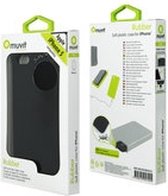 Muvit zwarte siliconen case voor iPhone 5