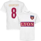 Olympique Lyon Gourcuff 8 Team T-shirt - Wit - XXL