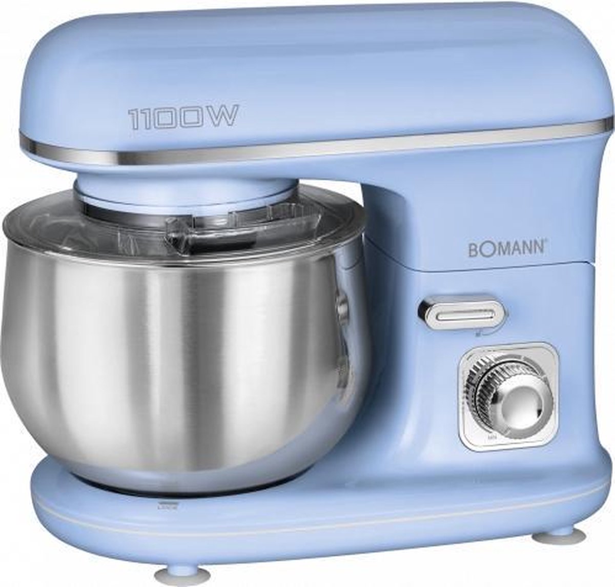 Bomann KM 6030 - Kneedmachine - Keukenmachine - 1100 watt - 5 liter - Blauw
