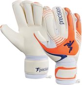 Precision Keepershandschoenen Fusion-x Latex Oranje/wit Mt 10,5