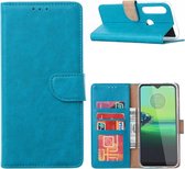 Motorola Moto G8 Power - Bookcase Turquoise - portemonee hoesje