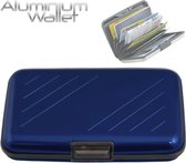 Orange Donkey Kaarthouder Pasjeshouder Aluminium Wallet - Navy Blue