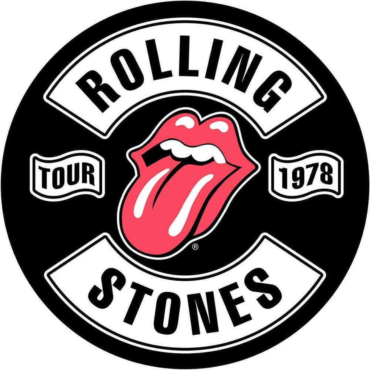The Rolling Stones - Tour 1978 Rugpatch - Multicolours