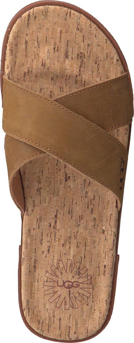 UGG Ithan cork bruin leer slipper | bol.com