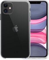 LUQ hoesje geschikt voor Apple iPhone 11 - TPU Back Cover - Transparant