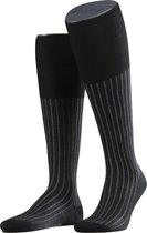 FALKE Shadow Kniehoge Sokken versterkt met motief patroon ademend lang kleurrijk hoog en warm geribbeld gestreept Katoen Blauw Heren sokken - Maat 39-40