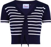 Dancing Days - SAILOR STRIPE Top - 3XL - Blauw