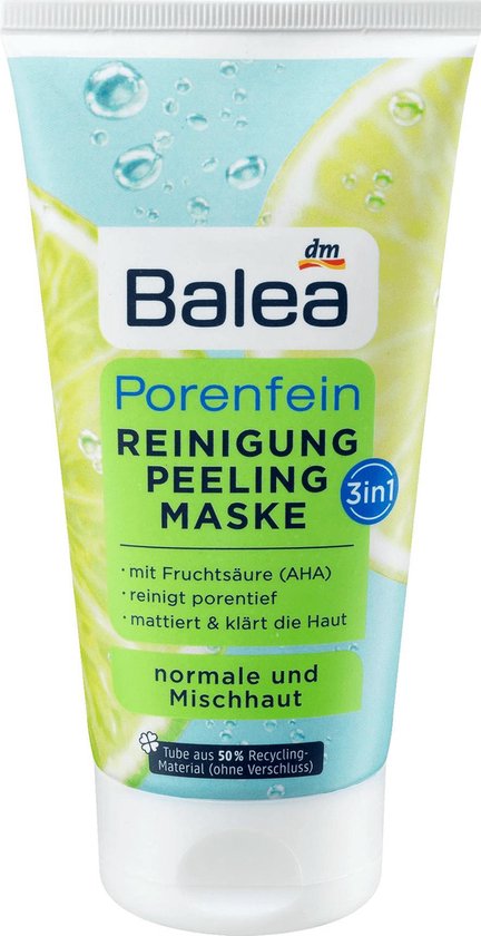 DM Balea Masque Peeling 3 en 1 à l'acide de fruits (150 ml) | bol.com