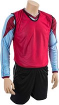 Precision Trainingshesje Bib Unisex Polyester Rood Maat L