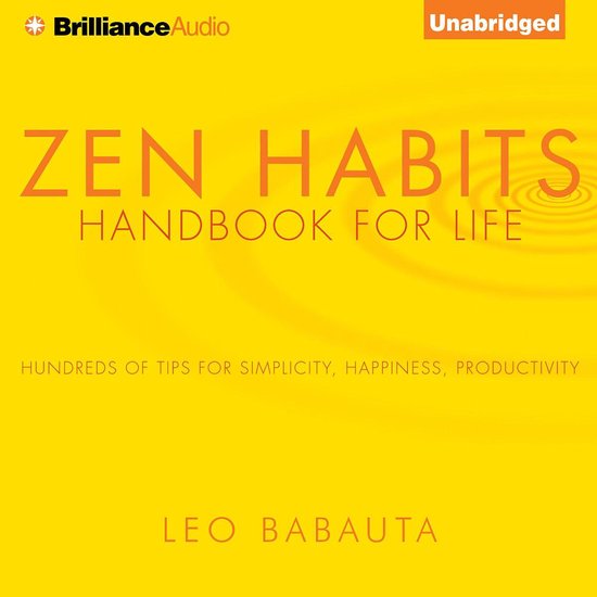 Zen Habits, Leo Babauta 9781455831968 Boeken