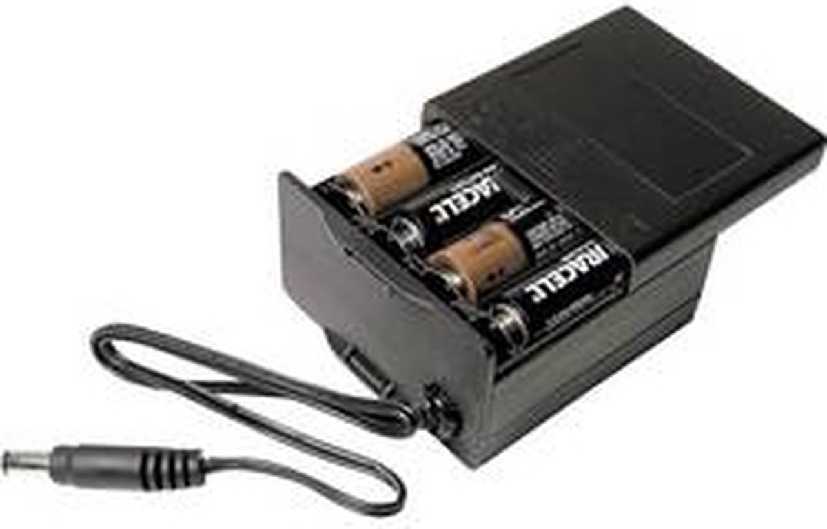 MPD BK-030 Batterijbox Aantal cellen: 8 AA (penlite) (l x b x h) 71.8 x 65.28 x 37.08 mm