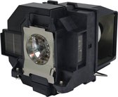 Beamerlamp geschikt voor de EPSON EB-X51 beamer, lamp code LP97 / V13H010L97. Bevat originele UHP lamp, prestaties gelijk aan origineel.