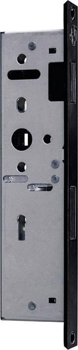 Austria Forza D+N slot BB zwart smal met magneet t.b.v. Nero Legno stompe deur