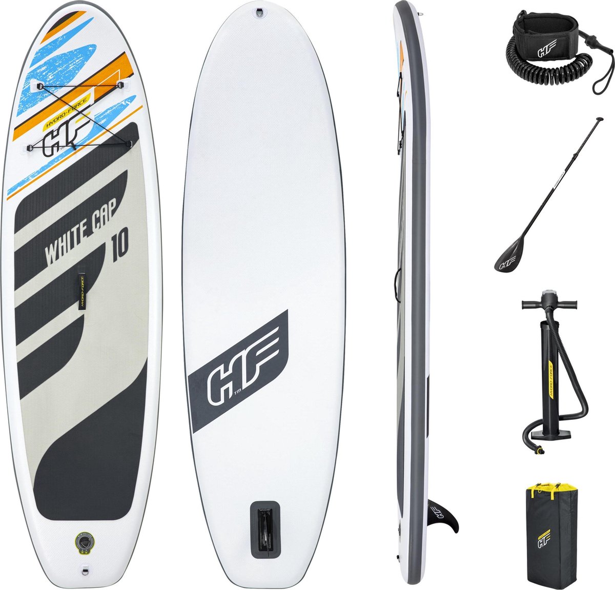 Hydro Force White Cap Opblaasbaar SUP Board - 305 cm