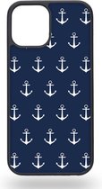 Nautical anchor Telefoonhoesje - Apple iPhone 12 / 12 Pro