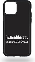 Amsterdam black and white Telefoonhoesje - Apple iPhone 11 Pro