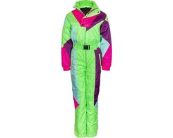 Funky Alps Skipak Old School / Vintage Onesie Skipak / Wintersport / Apres-ski / Fluorescerend / Neon