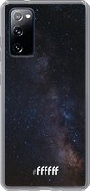 6F hoesje - geschikt voor Samsung Galaxy S20 FE - Transparant TPU Case - Dark Space #ffffff