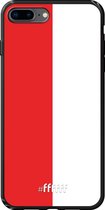 iPhone 8 Plus Hoesje TPU Case - Feyenoord #ffffff