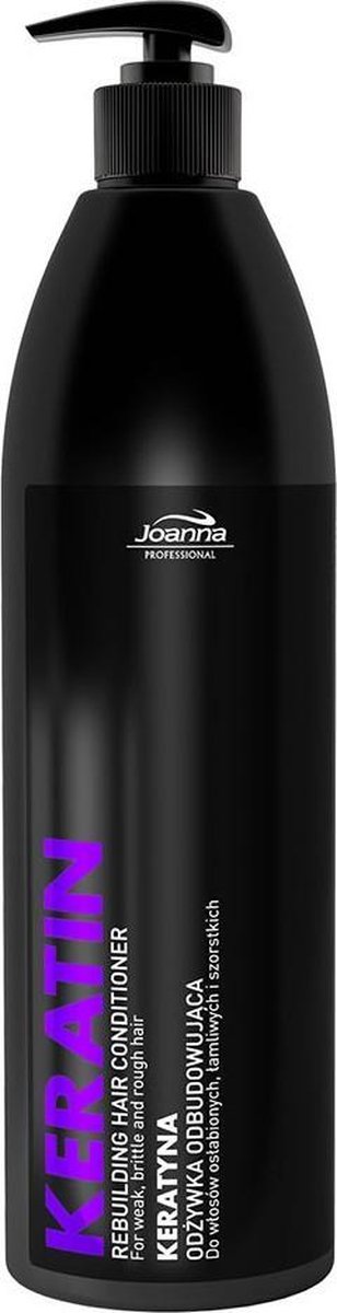 Joanna Professional - Keratin Rebuilding Hair Conditioner Conditioner For Hair Weakened From Keratin 1000Ml
