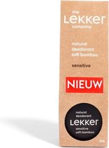The lekker company deodorant – sensitive soft bamboo - vrij van parabenen