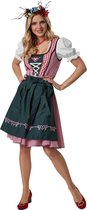 dressforfun - Mini-dirndl Berchtesgaden S  - verkleedkleding kostuum halloween verkleden feestkleding carnavalskleding carnaval feestkledij partykleding - 302955