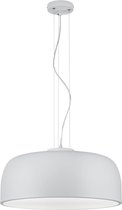 LED Hanglamp - Trinon Barnon - E27 Fitting - 4-lichts - Rond - Mat Wit Aluminium