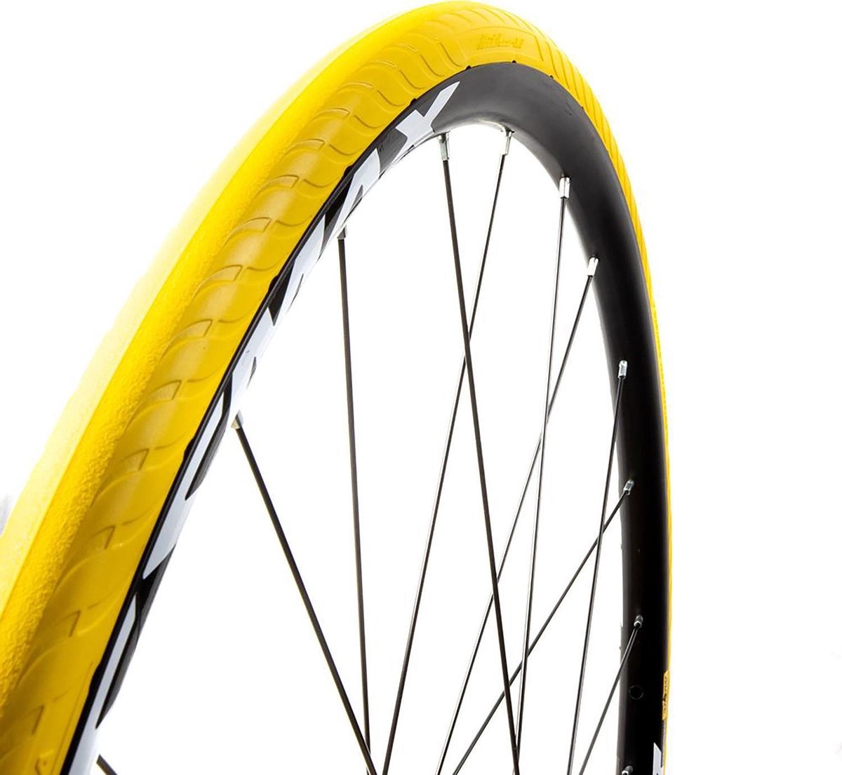 Tannus Buitenband New Slick Airless 28 X 1.00 (25-622) Geel