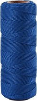 Bamboekoord, blauw, 1 mm, 65 m, 1 rol