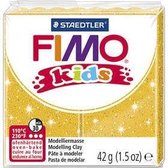 FIMO® Kids boetseerklei, goud, glitter, 42 gr, 1 doos