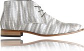 Seashore - Maat 43 - Lureaux - Kleurrijke Schoenen Voor Heren - Veterschoenen Met Print