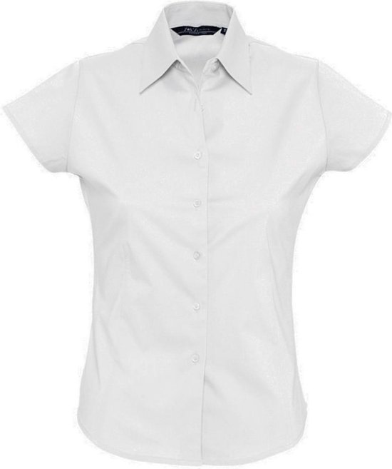 Chemise de Wit à manches courtes pour femmes/femmes SOLS ( blanc)