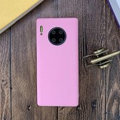 Voor Huawei Mate 30 Pro schokbestendig mat TPU beschermhoes (roze)