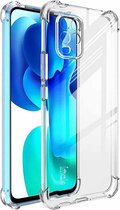 Voor Geschikt voor Xiaomi Mi 10 Lite 5G IMAK Volledige dekking schokbestendige TPU beschermhoes (transparant)