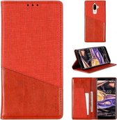 Voor Nokia 7 Plus MUXMA MX109 Horizontale Flip Leren Case met Houder & Kaartsleuf & Portemonnee (Rood)