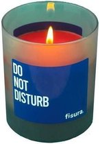 Fisura Kaars Do Not Disturb 7,5 X 12 Cm Wax Rood