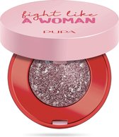 PUPA Milano Fight Like A Woman Dual Chrome oogschaduw 001 Pink Power 1,5 g Shimmer