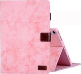 Voor iPad Pro 11 inch (2018) Zakelijke stijl horizontale flip lederen tas, met houder & kaartsleuf & fotolijst & slaap- / wekfunctie (roze)