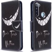 Voor Xiaomi Redmi 8T Gekleurde tekening patroon Horizontale flip lederen tas met houder & kaartsleuven & portemonnee (grijns)