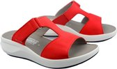 Mephisto TEENY - dames slipper - rood - maat 38