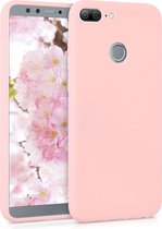 kwmobile telefoonhoesje voor Honor 9 Lite - Hoesje voor smartphone - Back cover in mat roségoud