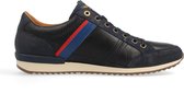 Pantofola d'Oro Matera Sneakers - Heren Leren Veterschoenen - Blauw - Maat 43
