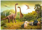 Fotobehang - Dinosaurs 400x280cm - Vliesbehang